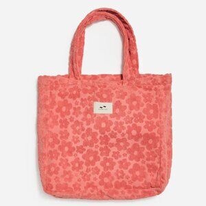 Slowtide Ginny Terry Tote Bag - Guava